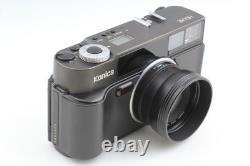 MINT Konica Hexar AF Black Rangefinder 35mm Film Camera From JAPAN