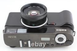 MINT Konica Hexar AF Black Rangefinder 35mm Film Camera From JAPAN