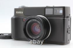 MINT Konica Hexar AF Black Rangefinder 35mm Film Camera From JAPAN