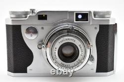 MINT? Konica IIB II B Rangefinder 35mm Film Camera 50mm F/3.5 Lens JAPAN