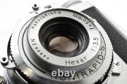 MINT? Konica IIB II B Rangefinder 35mm Film Camera 50mm F/3.5 Lens JAPAN