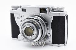 MINT? Konica IIB-m II B-m Rangefinder 35mm Film Camera 45mm F/3.5 Lens JAPAN
