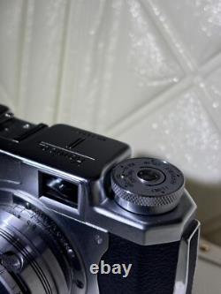 MINT? Konica IIB-m II B-m Rangefinder 35mm Film Camera 45mm F/3.5 Lens JAPAN