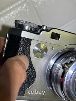 MINT? Konica IIB-m II B-m Rangefinder 35mm Film Camera 45mm F/3.5 Lens JAPAN