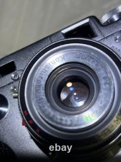 MINT? Konica IIB-m II B-m Rangefinder 35mm Film Camera 45mm F/3.5 Lens JAPAN