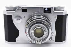 MINT? Konica IIB-m II B-m Rangefinder 35mm Film Camera 45mm F/3.5 Lens JAPAN