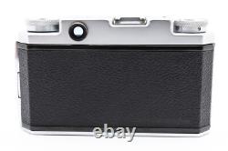 MINT? Konica IIB-m II B-m Rangefinder 35mm Film Camera 45mm F/3.5 Lens JAPAN