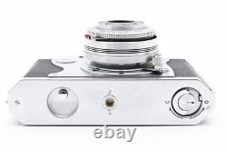 MINT? Konica IIB-m II B-m Rangefinder 35mm Film Camera 45mm F/3.5 Lens JAPAN