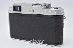 MINT Konica IIIA III A Rangefinder Camera Hexanon 50mm f/1.8 Lens From JAPAN