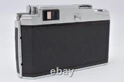 MINT Konica IIIA III A Rangefinder Camera Hexanon 50mm f/1.8 Lens From JAPAN