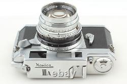 MINT+++ Konica IIIA III A Rangefinder Film Camera Hexanon 50mm f1.8 From JAPAN