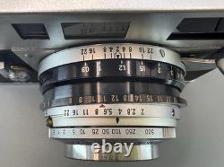 MINT Konica IIIA Rangefinder Film Camera Body 48mm F2 Lens From Japan #CK251
