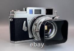 MINT Konica IIIA Rangefinder Film Camera Body 48mm F2 Lens From Japan #CK251