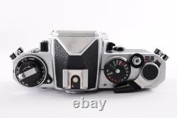 MINT LENS Nikon FE 35mm SLR Film Camera Silver + Ai 50mm f/1.8 + Cap FromJPN