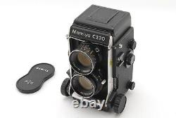MINT- Late F? Mamiya C220 Pro F TLR Film Camera with 105mm f/3.5 Lens From JAPAN
