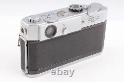 MINT Lens Canon Model 7 35mm Rangefinder Film Camera L39 LTM 50mm f1.8 JAPAN