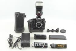 MINT Lens with MF-23 MN-20 MH-20 SB-28 Nikon F4E SLR 35mm Film Camera JAPAN