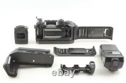 MINT Lens with MF-23 MN-20 MH-20 SB-28 Nikon F4E SLR 35mm Film Camera JAPAN