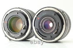 MINT Lens x2 Canon A-1 35mm Film camera body NEW FD 50mm f1.4 28mm f2.8 JAPAN