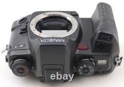 MINT? MINOLTA? -7 a-7? 7 a7 Film Camera 35-105mm F/3.5-4.5 Lens From JAPAN