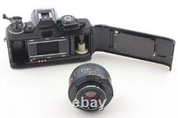 MINT? MINOLTA New X-700 35mm SLR Black Film Camera MD 50mm F1.7 Lens From JAPAN