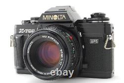 MINT-? MINOLTA X700 35mm Film Camera MD 50mm f/1.7 Lens Black From JAPAN