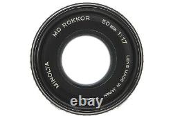 MINT-? MINOLTA X700 35mm Film Camera MD 50mm f/1.7 Lens From JAPAN