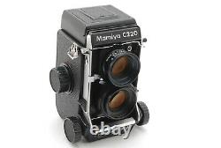 MINT+++? Mamiya C220 F Pro F TLR Film Camera 80mm f/2.8 Blue Dot Lens From JAPAN