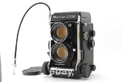 MINT-? Mamiya C220 Pro F TLR Film Camera with 105mm f/3.5 Lens From JAPAN