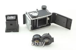 MINT Mamiya C220 Pro TLR Film Camera Sekor 80mm F2.8 Blue Dot Lens From JAPAN