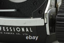 MINT Mamiya C220 Pro TLR Film Camera Sekor 80mm F2.8 Blue Dot Lens From JAPAN