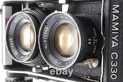 MINT+++? Mamiya C330 TLR Film Camera 80mm f/2.8 Lens From JAPAN