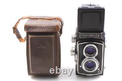 MINT? Mamiya Mamiyaflex Automat B TLR 6x6 Film Camera 75mm f3.5 Lens From
