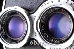 MINT? Mamiya Mamiyaflex Automat B TLR 6x6 Film Camera 75mm f3.5 Lens From