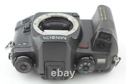 MINT Minolta? 7 a7 Maxxum Dynax Alpha Film Camera AF 50mm f1.7 Lens From JAPAN