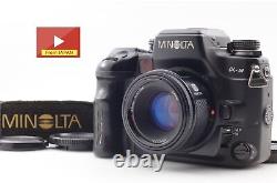 MINT Minolta? 9 a9 Alpha Maxxum Dynax Film Camera AF 50mm f1.7 Lens From JAPAN