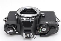MINT-? Minolta XD-S Black 35mm SLR Film Camera MD ROKKOR 50mm f1.4 MF Lens JAPAN