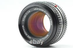 MINT++? Minolta XD-S Black SLR Film Camera + MD 50mm f1.4 Lens From JAPAN