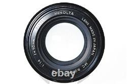MINT-? Minolta X-1 SLR Film Camera AE Finder MC PG 50mm f/1.4 LENS From JAPAN