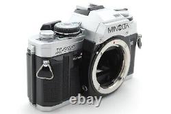 MINT-? Minolta X-700 SLR 35mm Film Camera Silver MD 50mm f/1.7 Lens From JAPAN