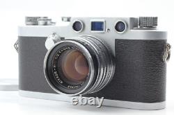 MINT Nicca 3-F 3F Rangefinder Film Camera with Nikkor-HC 5cm f/2 Lens From JAPAN