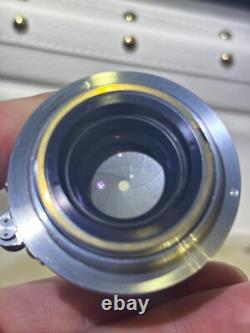 MINT? Nicca 3-F Late Rangefinder Film Camera Nikkor H. C 50mm F/2 Lens JAPAN