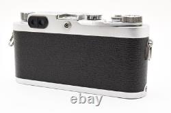 MINT? Nicca 3-F Late Rangefinder Film Camera Nikkor H. C 50mm F/2 Lens JAPAN