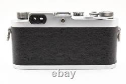 MINT? Nicca 3-F Late Rangefinder Film Camera Nikkor H. C 50mm F/2 Lens JAPAN