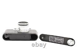 MINT? Nicca 3-F Late Rangefinder Film Camera Nikkor H. C 50mm F/2 Lens JAPAN