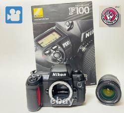 MINT Nikon F100 35mm SLR Film Camera AF Nikkor 24-50mm Lens From JAPAN