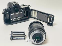 MINT Nikon F100 35mm SLR Film Camera AF Nikkor 24-50mm Lens From JAPAN