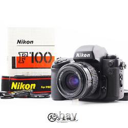 MINT Nikon F100 Black 35mm Film Camera body AF 35-70mm f3.3-4.5 Lens FromJAPAN
