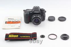 MINT Nikon F100 Black 35mm Film Camera body AF 35-70mm f3.3-4.5 Lens FromJAPAN