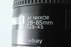 MINT Nikon F100 SLR 35mm FIlm Camera Body AF 28-85mm F3.5-4.5 Lens From JAPAN